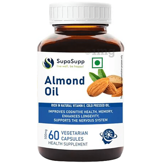 Sri Sri Tattva Supasupp Almond Oil Vegetarian Capsule