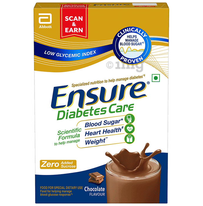 Ensure Diabetes Care Specialized Nutrition Drink Chocolate