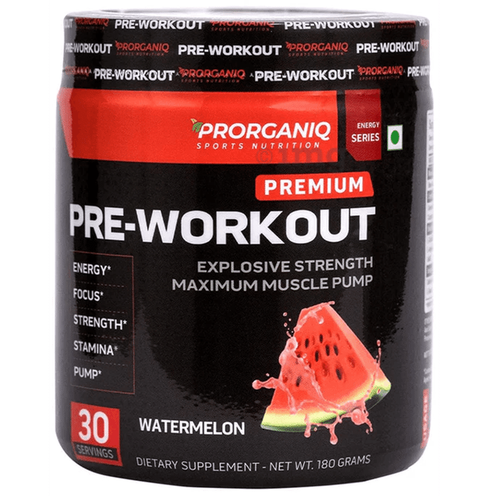 Prorganiq Premium Pre-Workout Watermelon