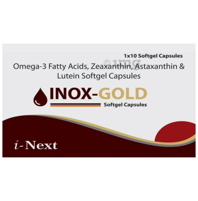 I next Inox Gold Soft Gelatin Capsule