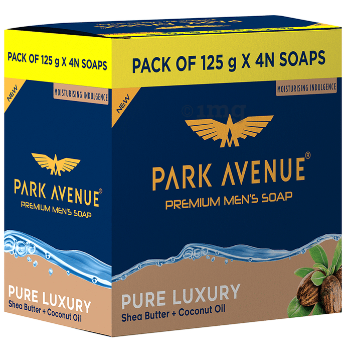Park Avenue Premium Men's Soap (125gm Each) Pure Luxury