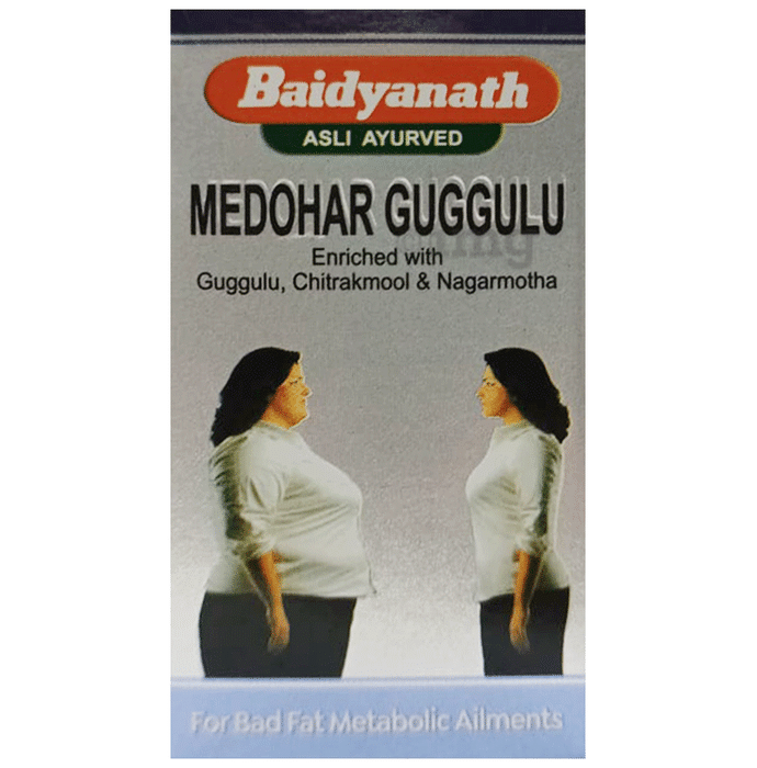 Baidyanath (Jhansi) Medohar Guggulu Tablet for Weight Management