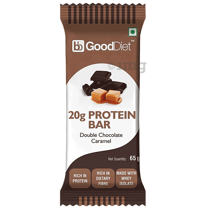 GoodDiet Double Chocolate Caramel Protein  Bar