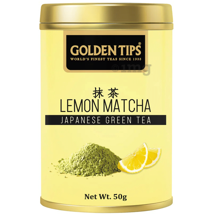 Golden Tips Japanese Lemon Matcha Green Tea Powder