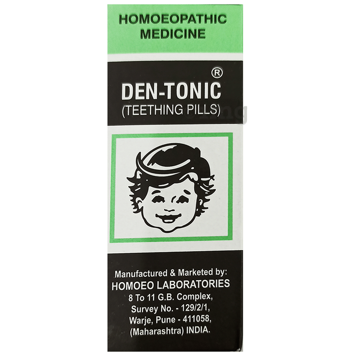 Homoeo Laboratories Den-Tonic Teething Pills Tablet