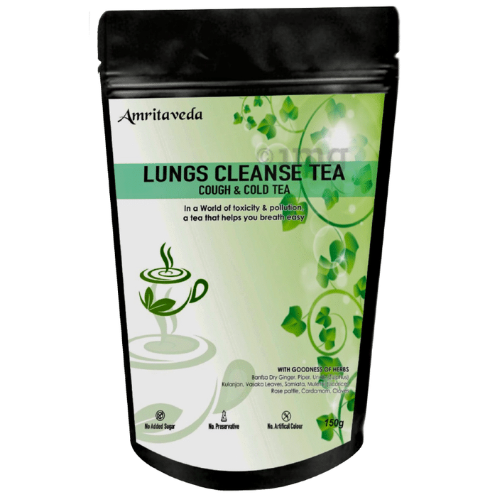 Amritveda Lungs Cleanse Tea