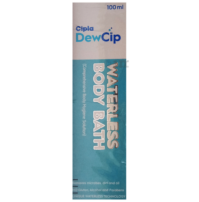 Dewcip Waterless Body Bath Buy bottle of 100.0 ml Solution at best