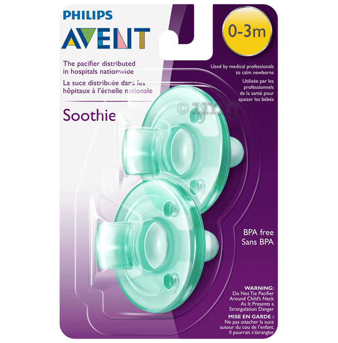 Philips Avent Silicone Avent Soothie Pacifier (2 Each) Green