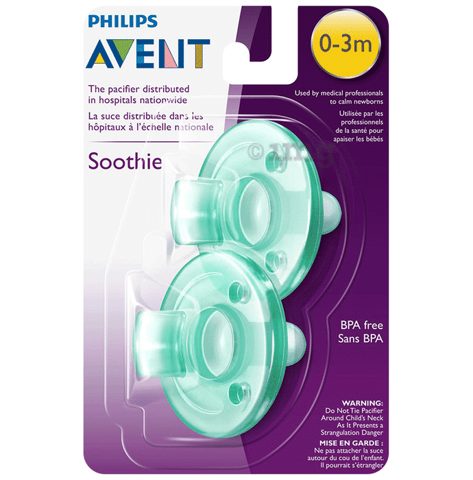 Philips Avent Silicone Avent Soothie Pacifier (2 Each) Green