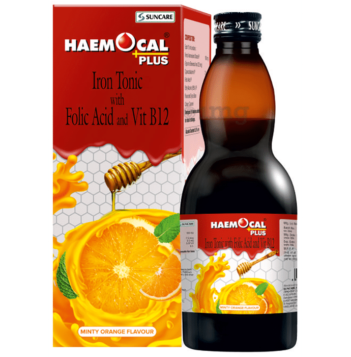 Haemocal Plus Syrup Minty Orange