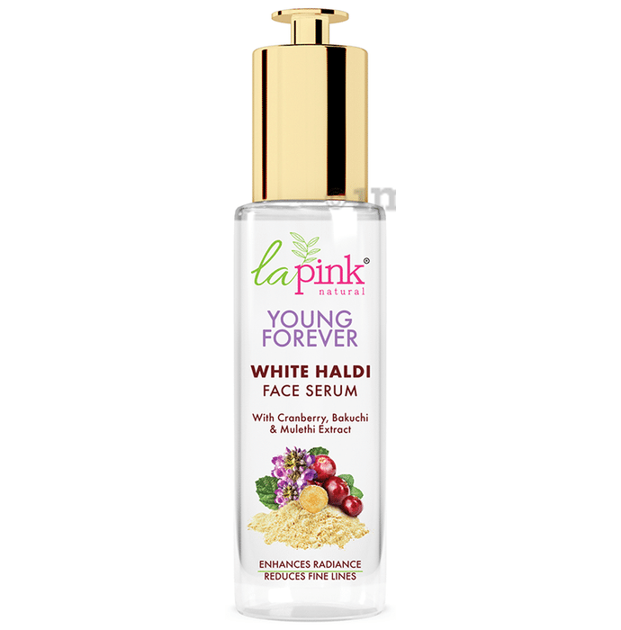 La Pink Young Forever White Haldi Face Serum