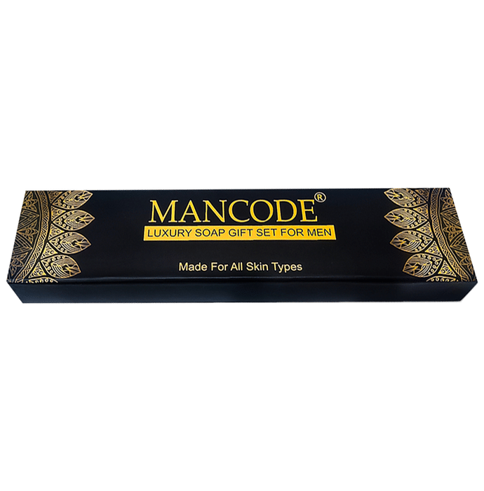 Mancode Luxury Soap Gift Set for Men Sandalwood
