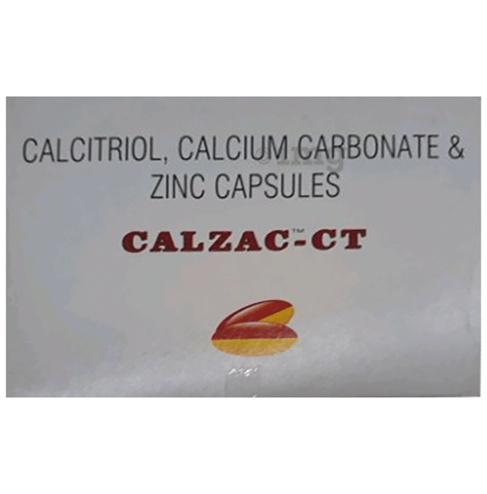 Calzac CT Capsule for Chronic Arthritis and Osteoporosis