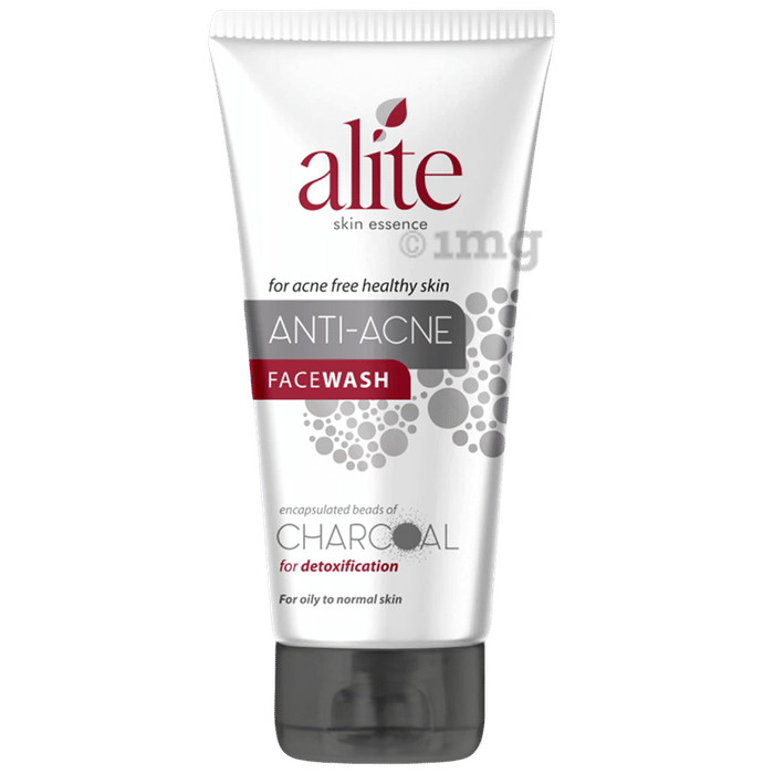 Alite Anti-Acne Charcoal Face Wash for Acne Free Healthy Skin