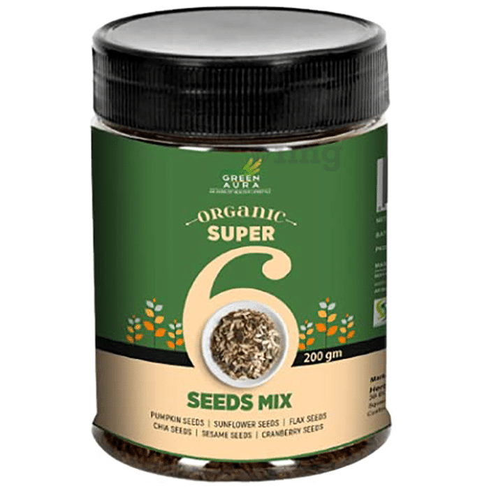 Green Aura Organic Super 6 Seed Mix