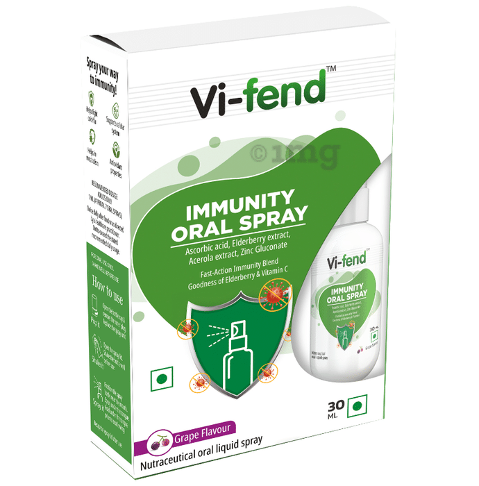 Vi-Fend Immunity Oral Spray Grape