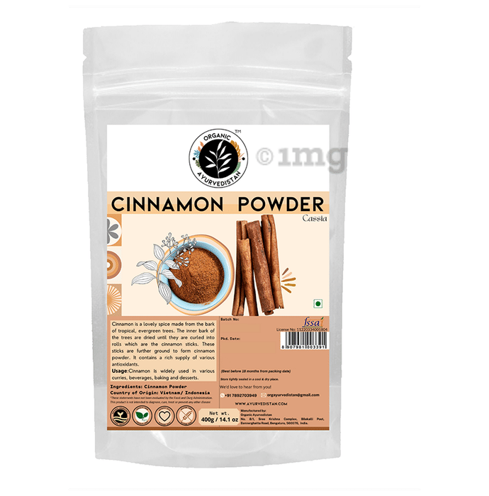 Organic Ayurvedistan Cassia Cinnamon Powder