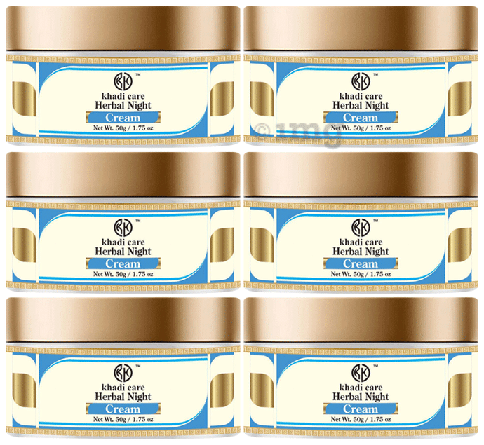 Khadi Care Herbal Night Cream (50gm Each)