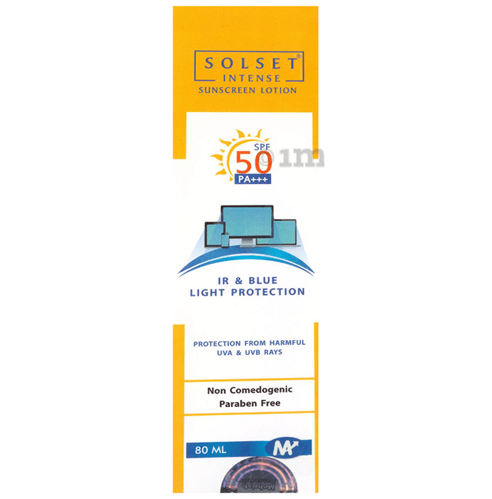 Solset Intense Sunscreen Lotion SPF 50 PA+++