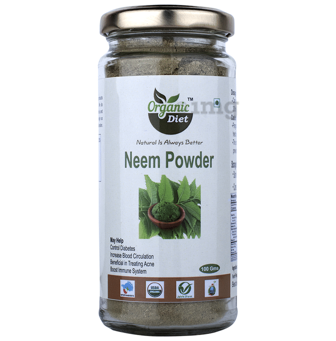 Organic Diet Neem Powder Buy jar of 100.0 gm Powder at best price in