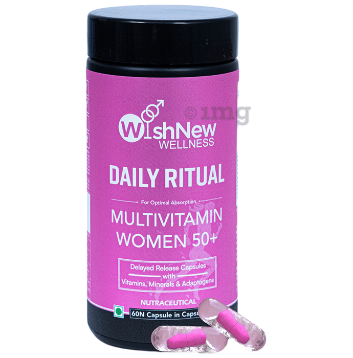 Wishnew Wellness Daily Ritual Multivitamin Women 50+ Capsule