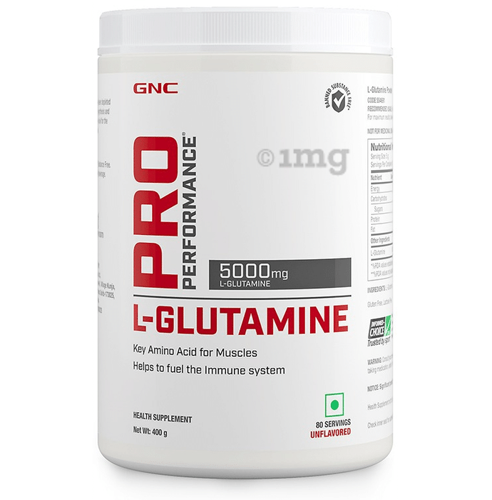 GNC Pro Performance L-Glutamine 5000mg | For Muscles & Immunity | Powder