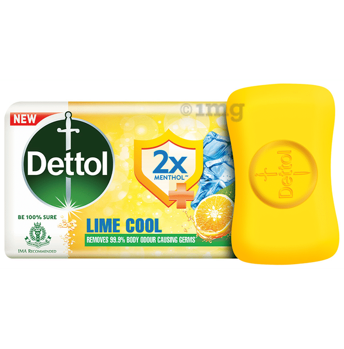 Dettol 2x Menthol Lime Cool (125gm Each)