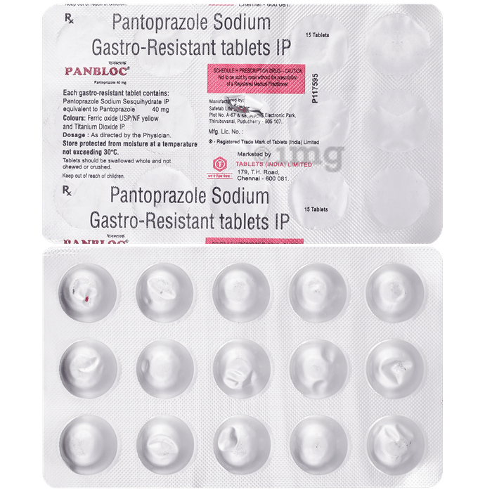 Panbloc Tablet