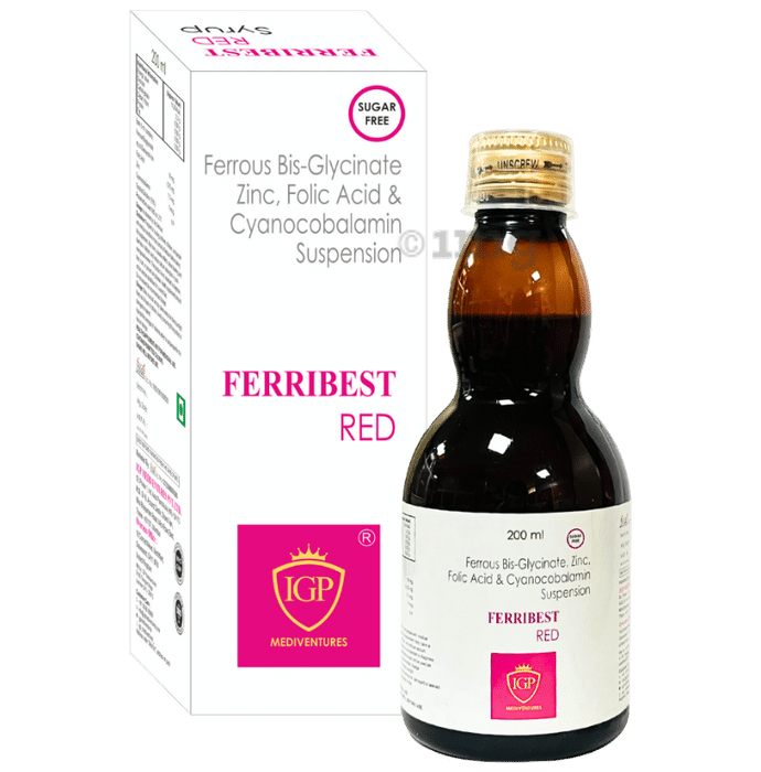 IGP Mediventures Ferribest Red Syrup Sugar Free