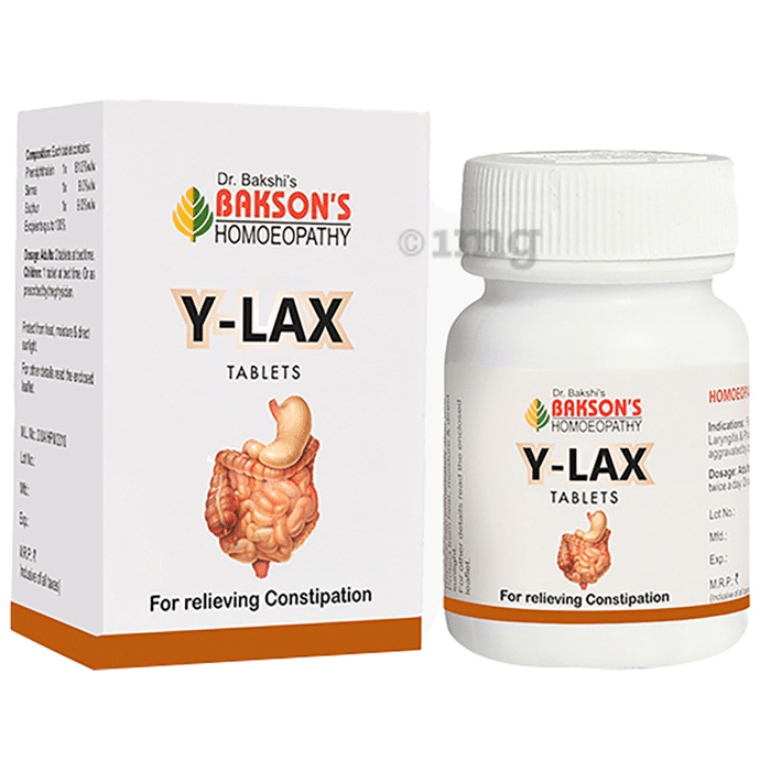 Bakson's Homeopathy Y-Lax Tablet