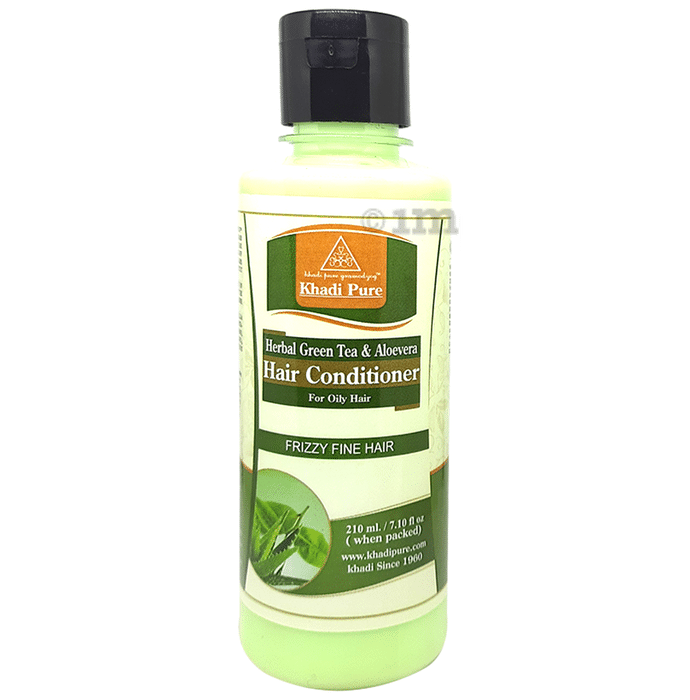 Khadi Pure Herbal Green Tea & Aloevera Hair Conditioner