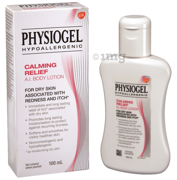 Physiogel Hypoallergenic Calming Relief A.I. Body Lotion | Non-Comedogenic & Hypoallergenic | Derma Care | For Dry Skin Associated with Redness & Itch