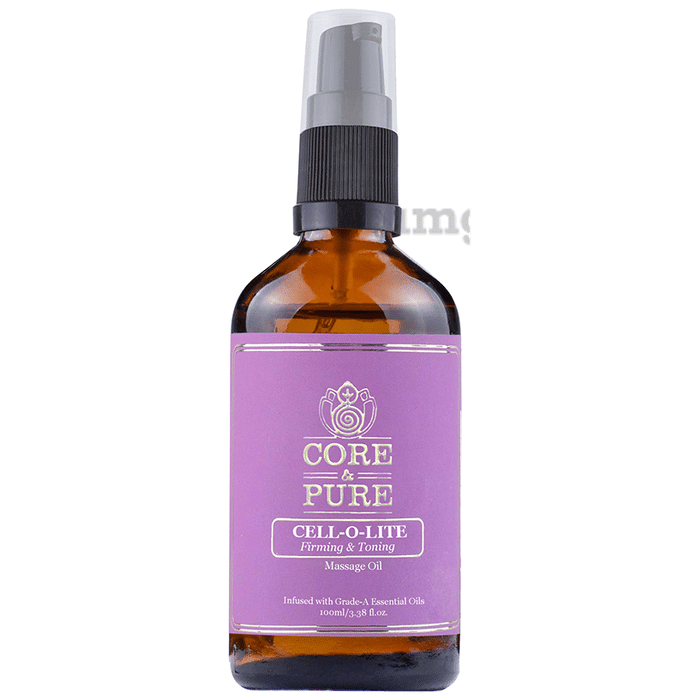 Core & Pure Cell-O-Lite Body Firming and Toning Massage Oil