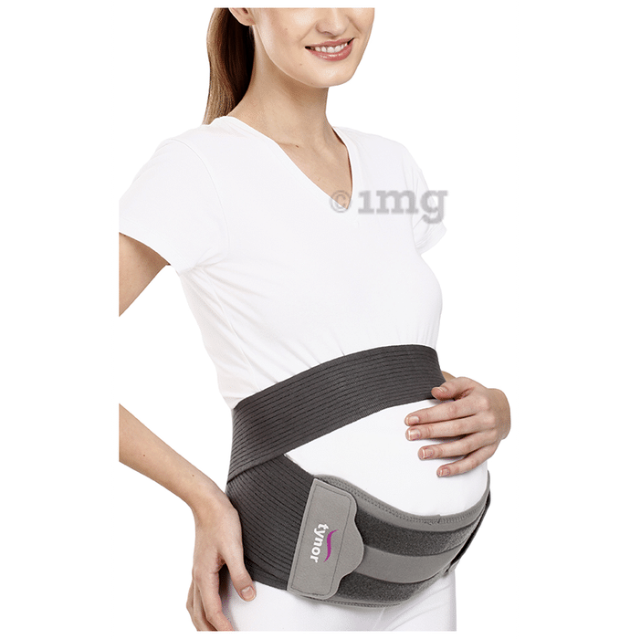 Tynor A 20 Pregnancy Back Support Belt Small Grey: Buy box of 1.0 Unit at  best price in India