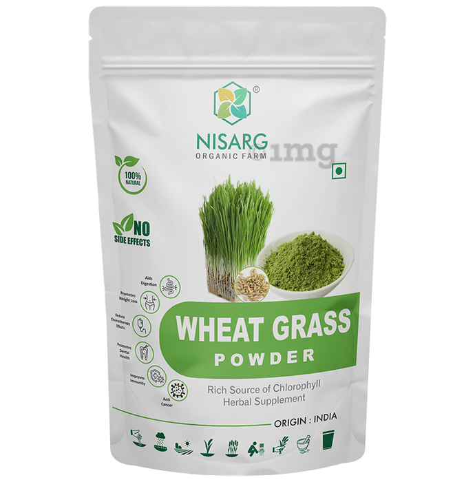 Nisarg Organic Farm Wheat Grass Powder