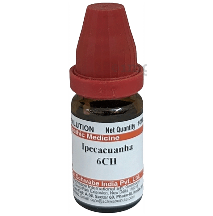 Dr Willmar Schwabe India Ipecacuanha Dilution 6 CH