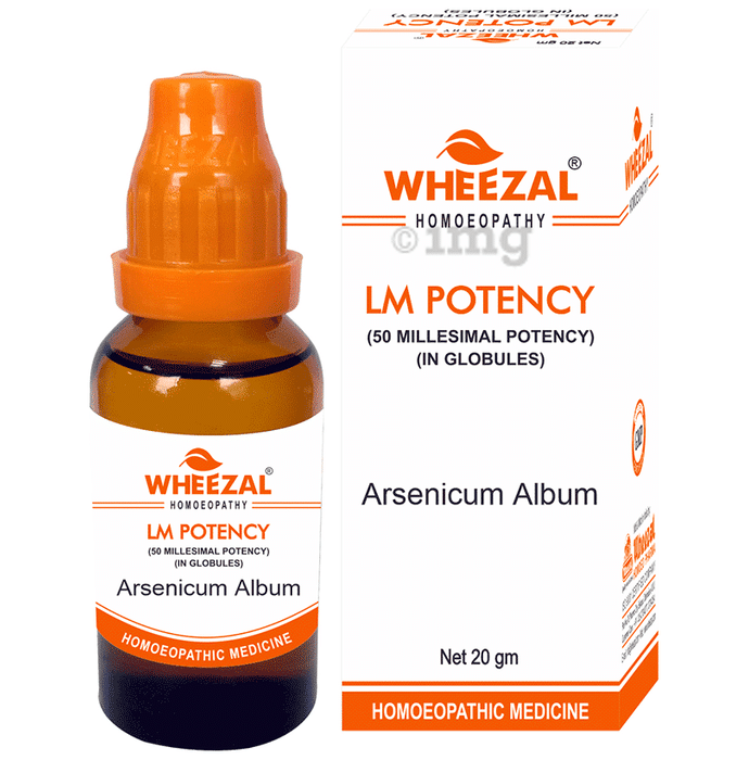 Wheezal Arsenicum Album Globules 0/18 LM