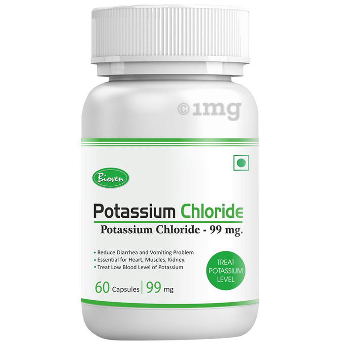 Bioven Potassium Chloride 99mg Capsule