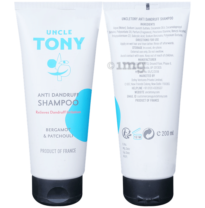 Uncle Tony Anti-Dandruff Shampoo