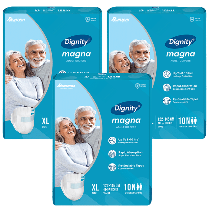 Dignity Magna Adult Diaper (10 Each) XL