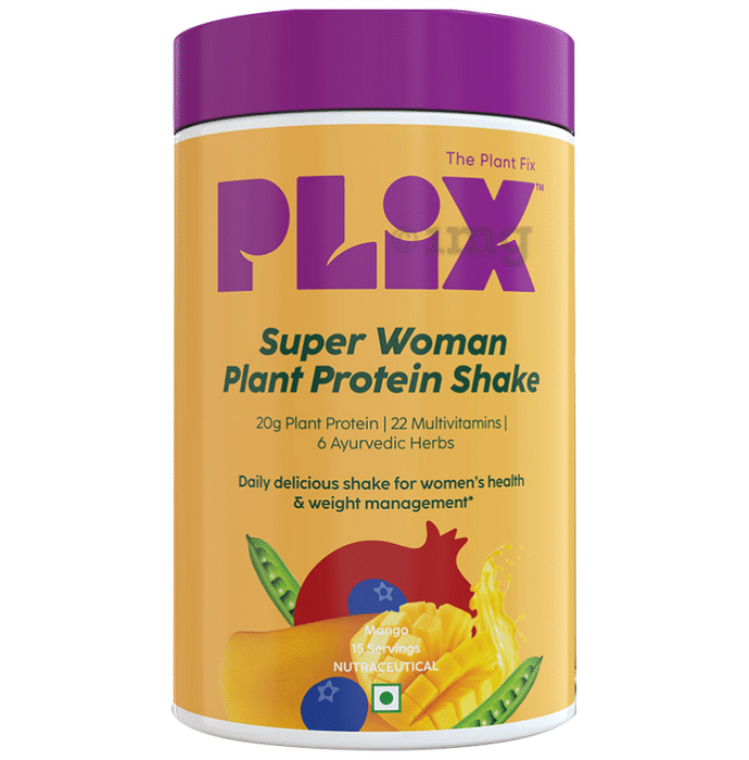 Plix Olena Womens Protein & Superfoods (500gm Each) Tropical Mango