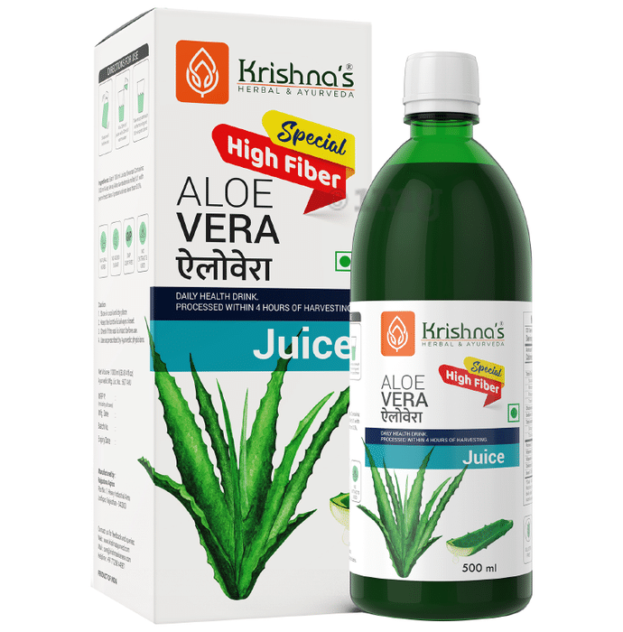 Krishna's Premium Aloe Vera High Fibre Juice