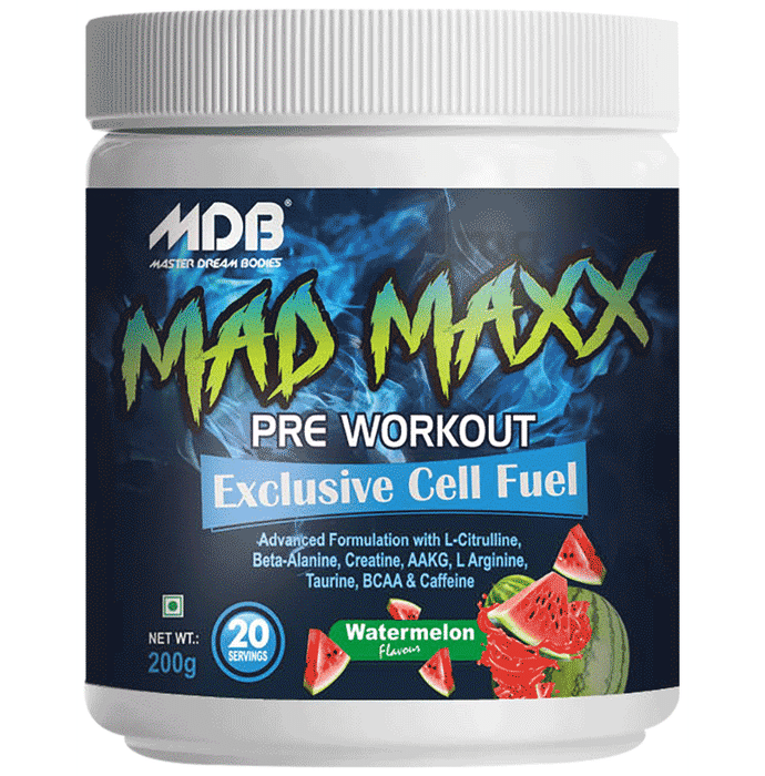 Master Dream Bodies Mad Maxx(200gm Each) Powder Watermelon