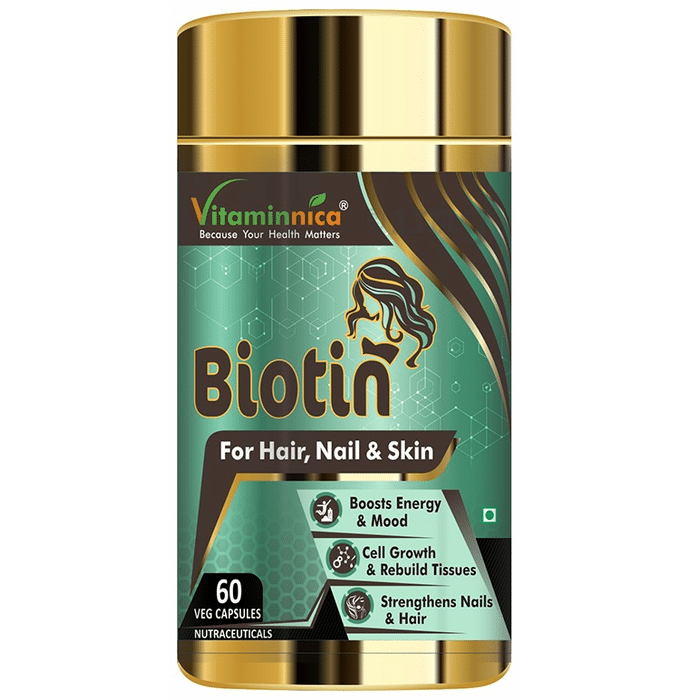 Vitaminnica Biotin Veg Capsule
