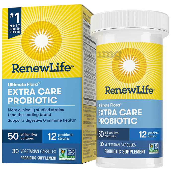 Renew Life Ultimate Flora Extra Care Probiotic Vegetarian Capsule