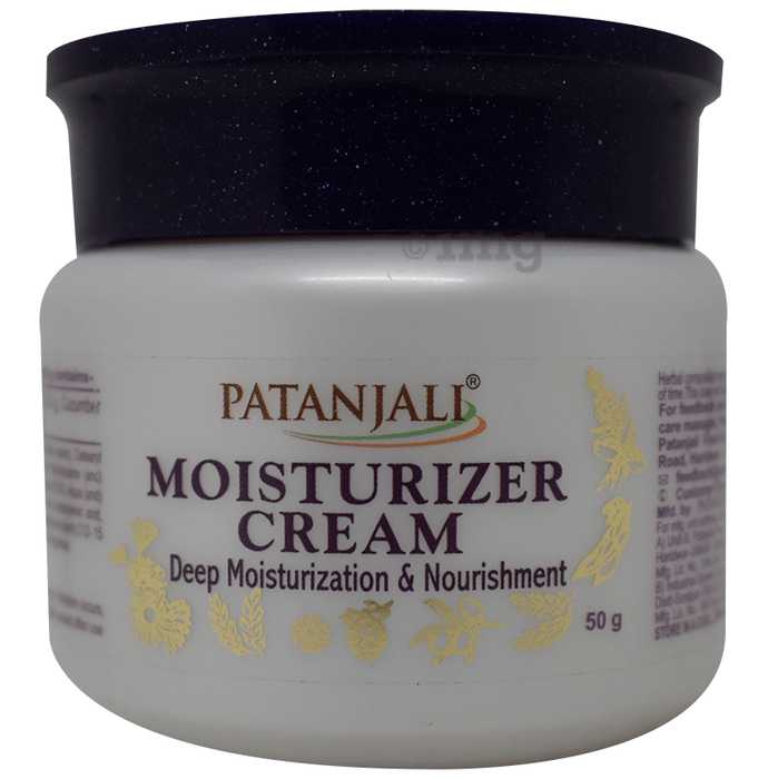 Patanjali Ayurveda Moisturizer Cream Deep Moisturization & Nourishment
