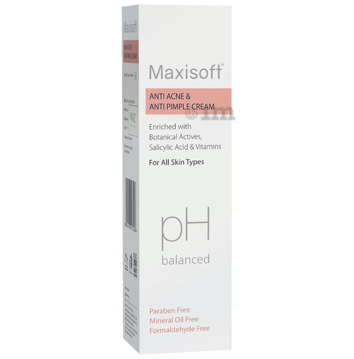 Maxisoft PH Balanced Anti Acne & Anti Pimple Cream (25gm Each)