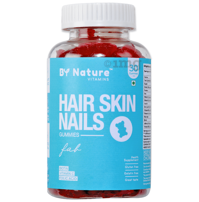 By Nature Hair Skin Nails Gummy