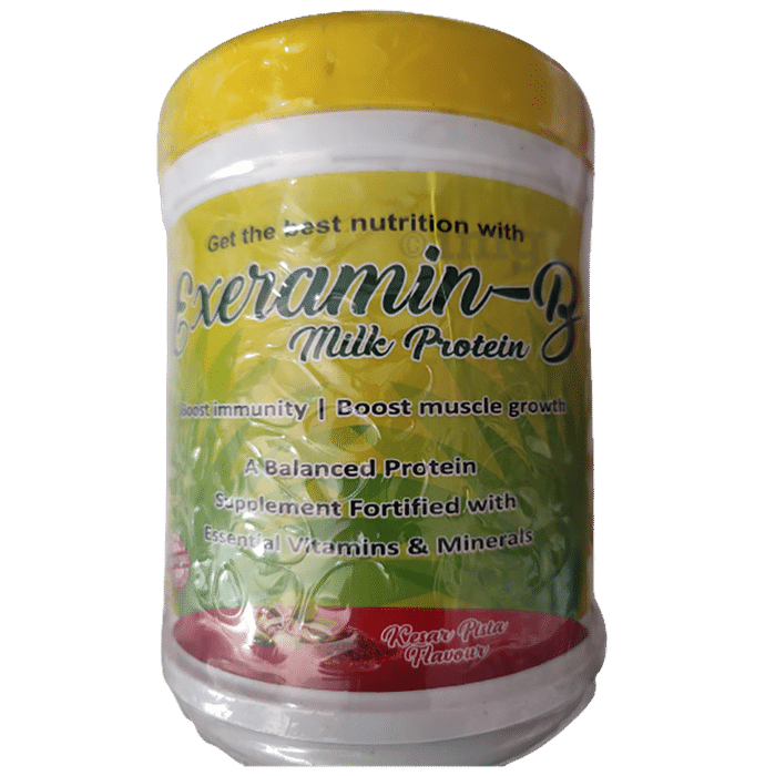 Exeramin-B Milk Protein Powder Kesar Pista
