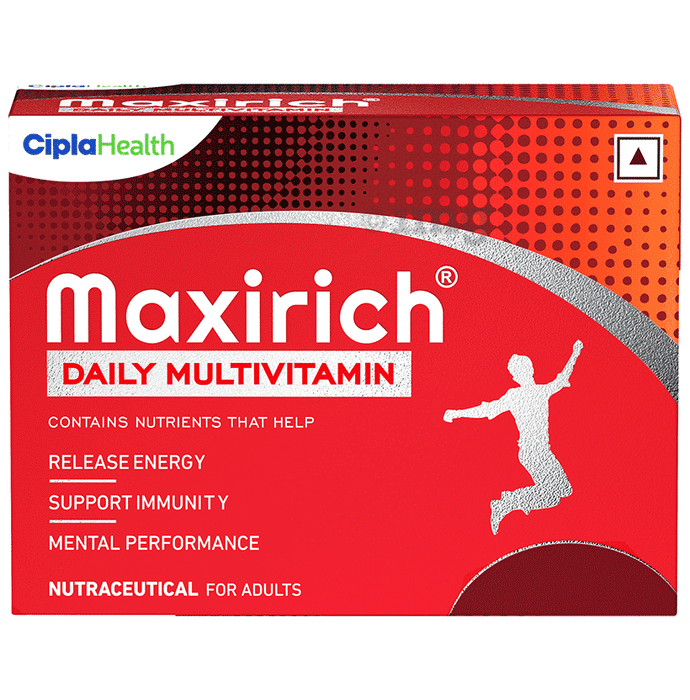 Maxirich Daily Multivitamin | Softgel for Energy, Immunity & Performance